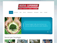 Tablet Screenshot of nuovasuperiride.com